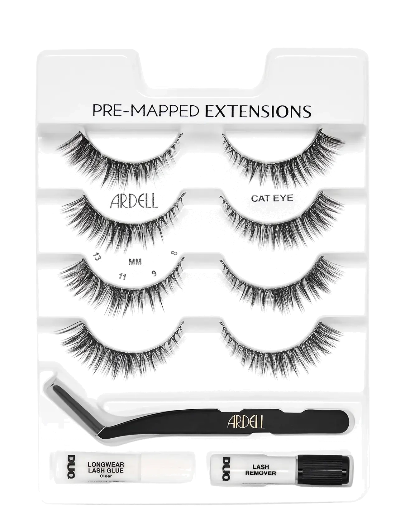 Ardell - Pre-Mapped Extensions Cat Eye - makeup - black - 2