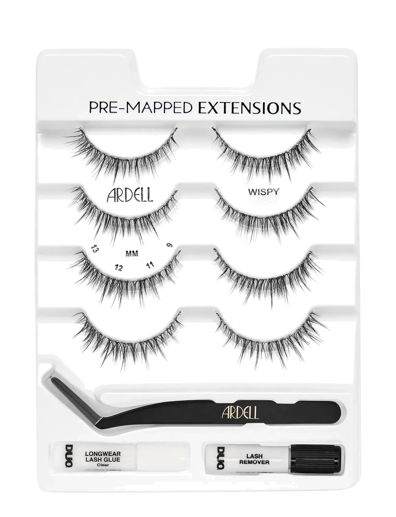 Ardell - Pre-Mapped Extensions Wispy - festtøj til outletpriser - black - 2