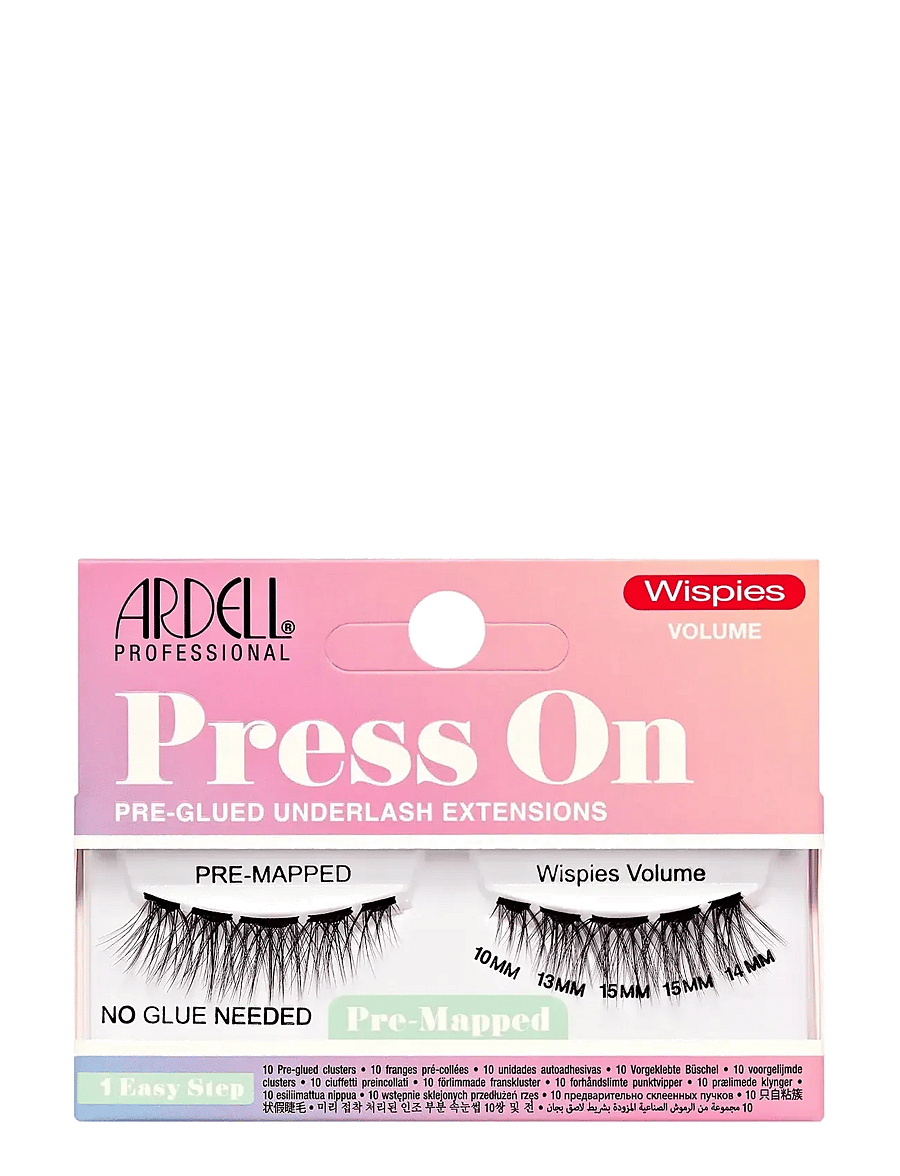 Ardell - Press On Pre-Mapped Wispies Volume - makeup - black - 1