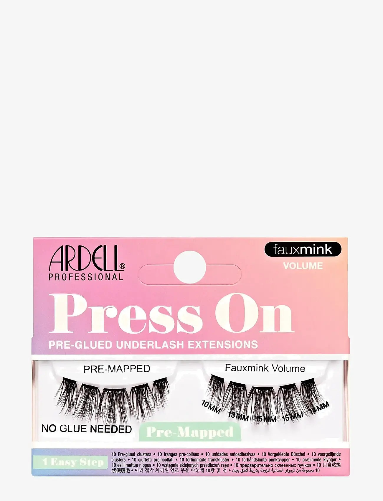 Ardell - Press On Pre-Mapped Faux Mink Volume - makeup - black - 1