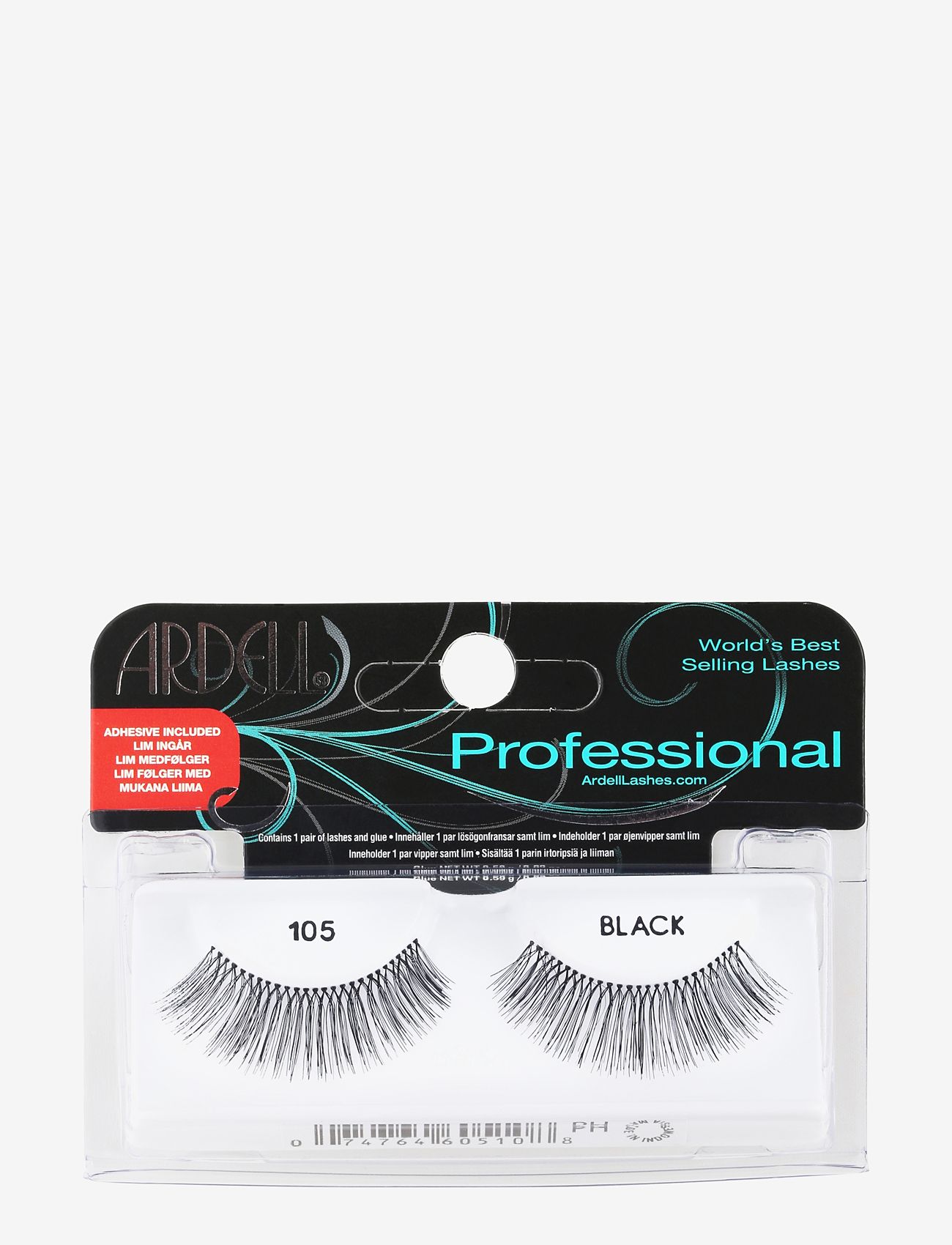 Ardell - Lash 105 - makeup - black - 0