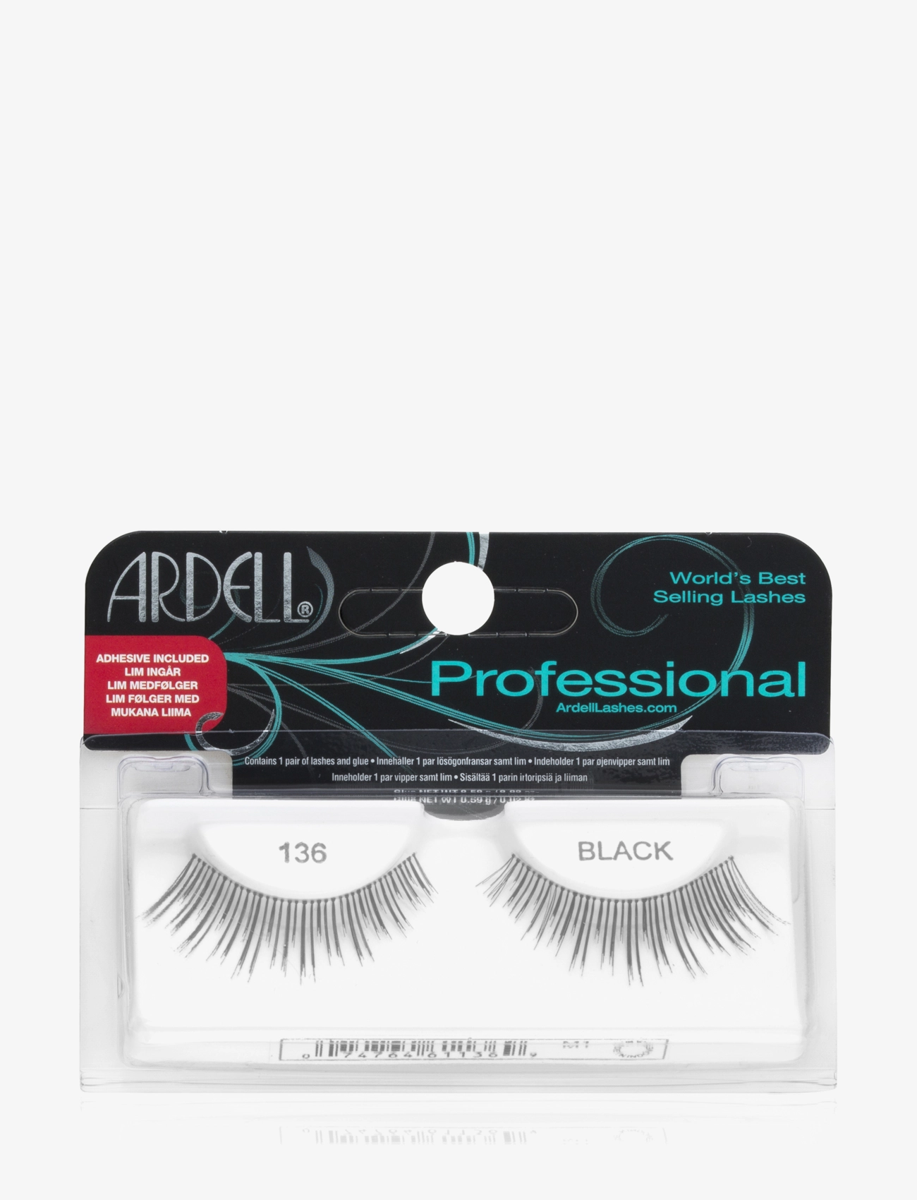 Ardell Lash 136 - Visa allt - BLACK / black