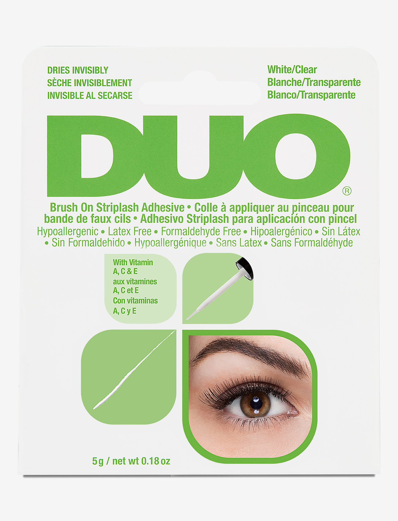 Ardell - DUO Brush On Adhesive Clear - makeup - clear - 0