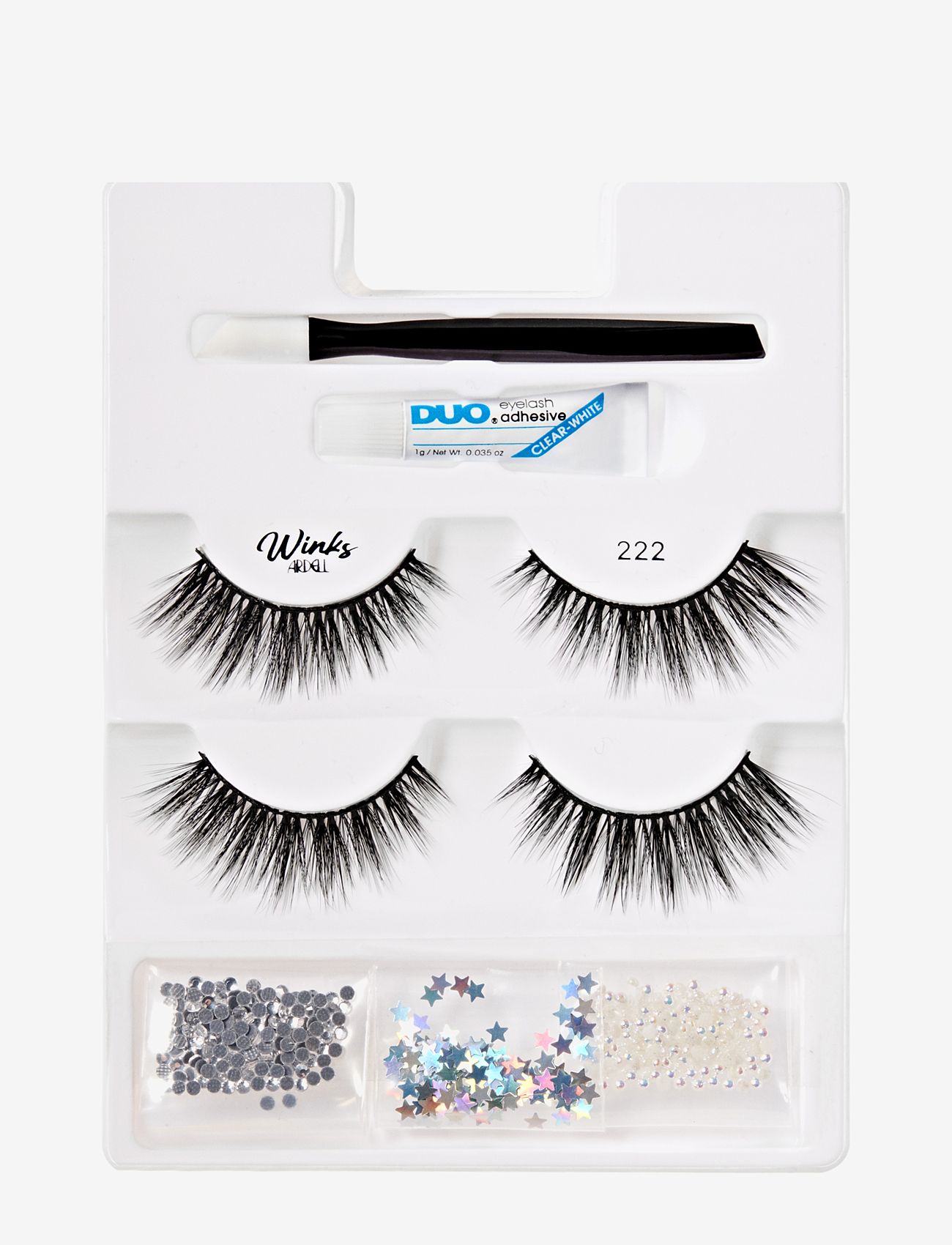 Ardell - Winks Dare to Dazzle 222 Diamonds & Pearls - makeup - black - 1