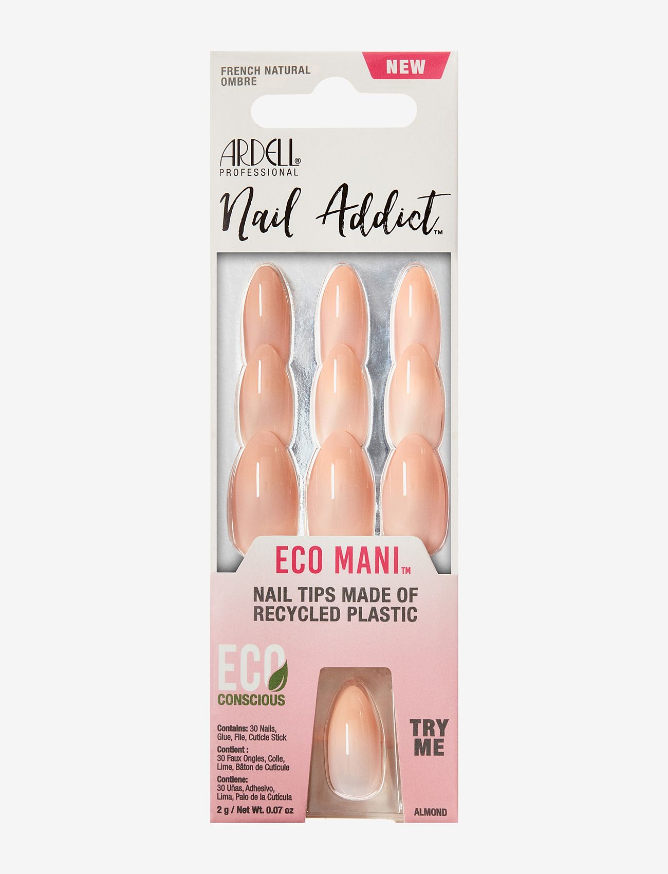 Ardell - Nail Addict Eco Mani French Ombre - makeup - french ombre - 0