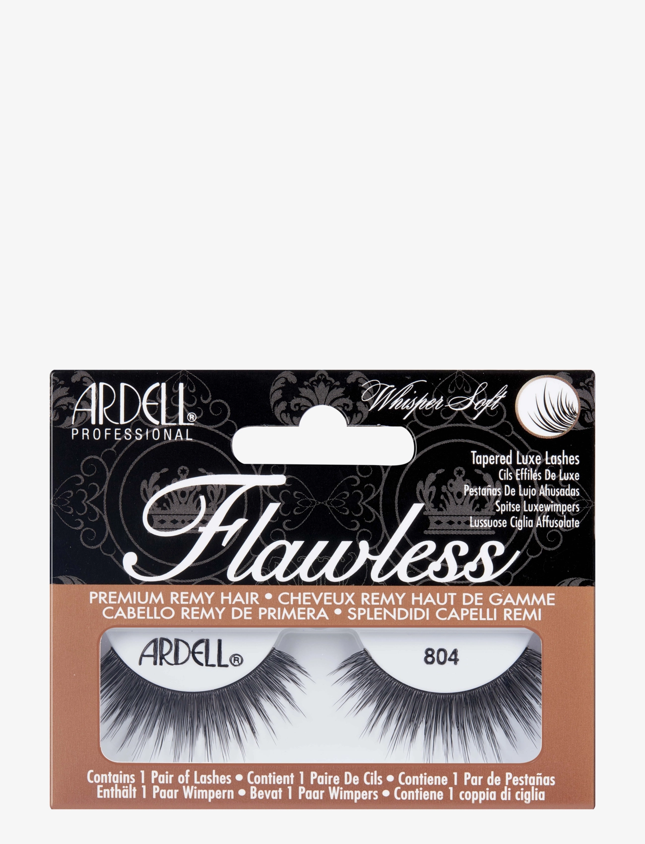 Ardell Flawless Lash 804, One Size, Black, Øjne > Vipper, Dame