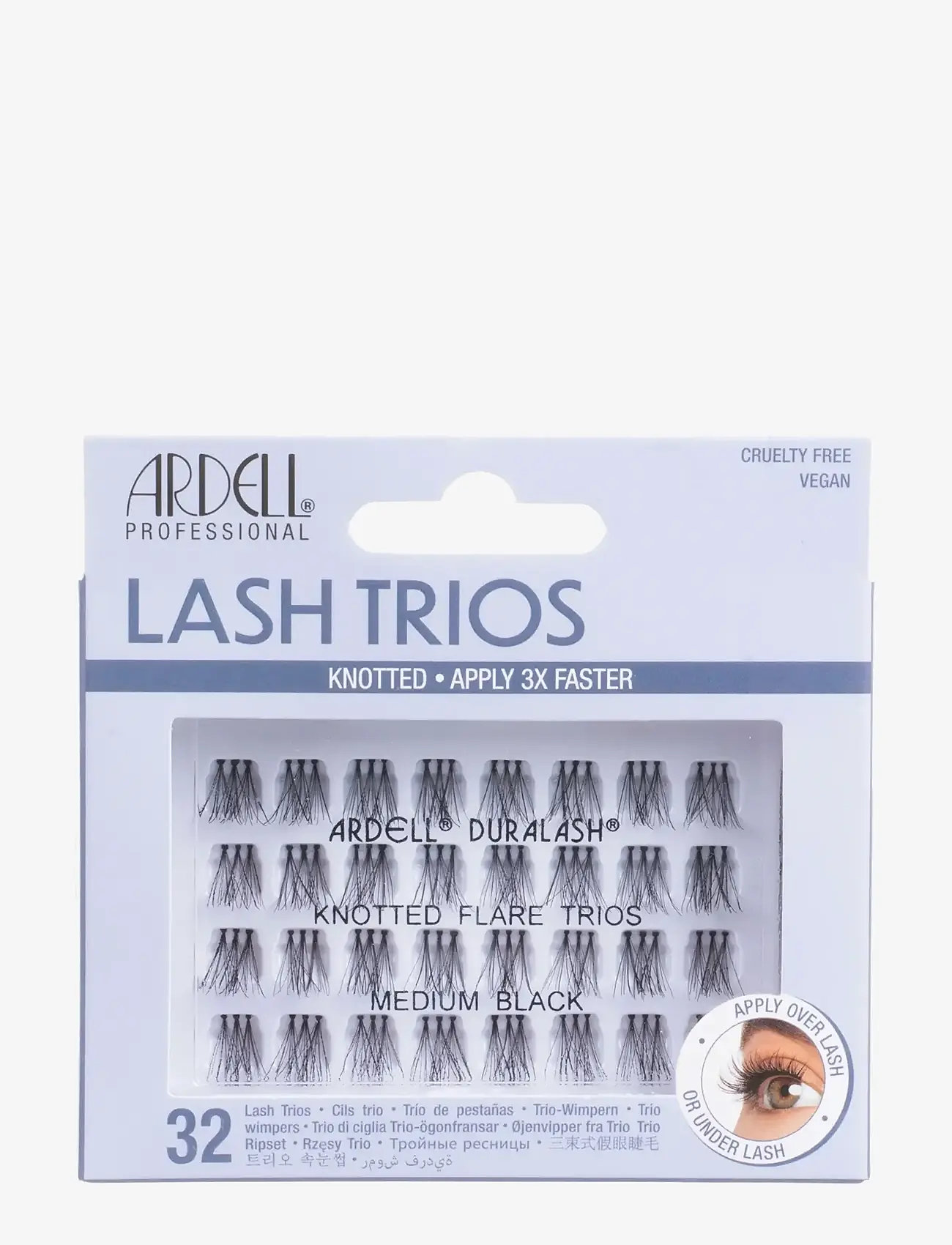 Ardell - Trio Individual Medium - makeup - black - 0