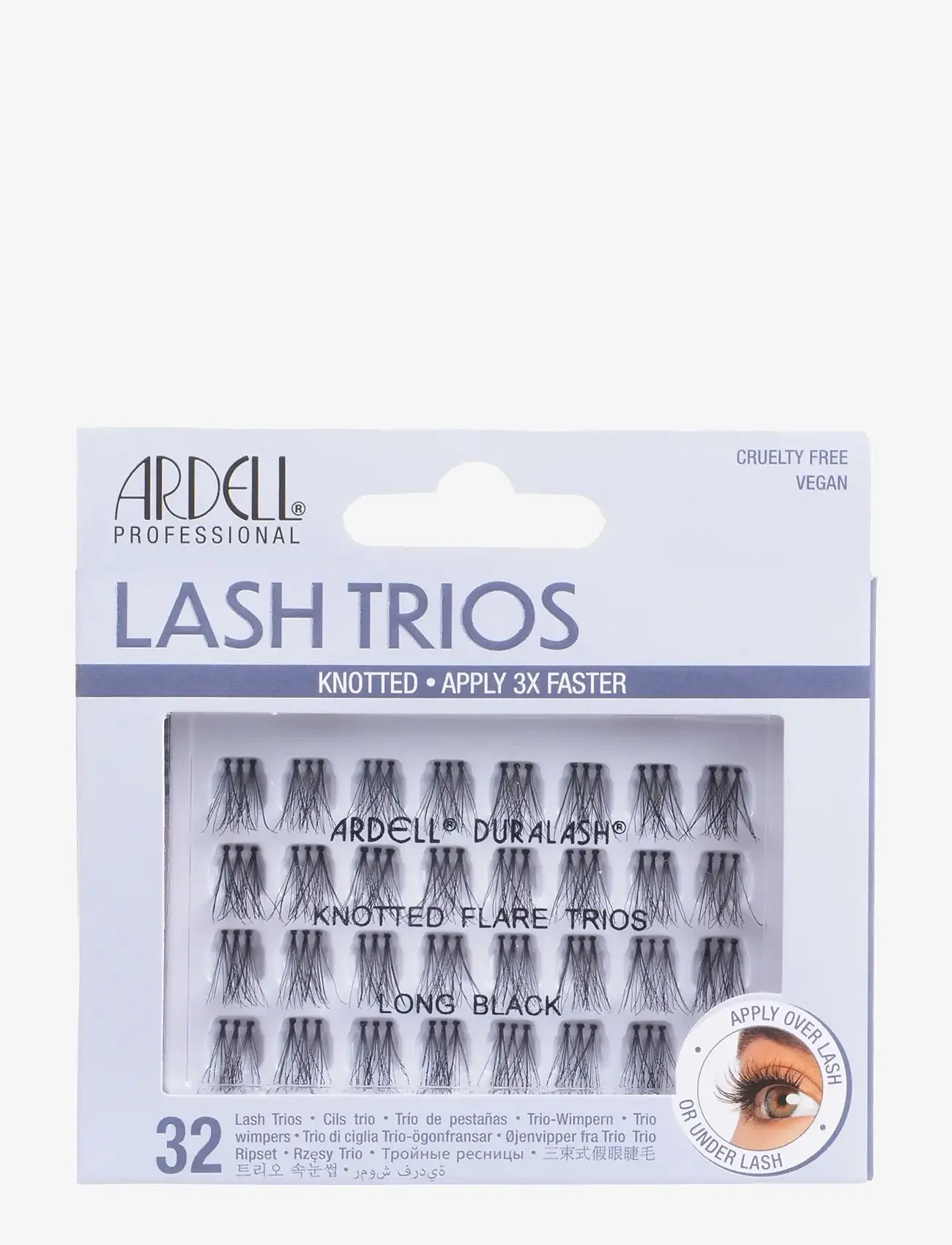 Ardell - Trio Individual Long - makeup - black - 0