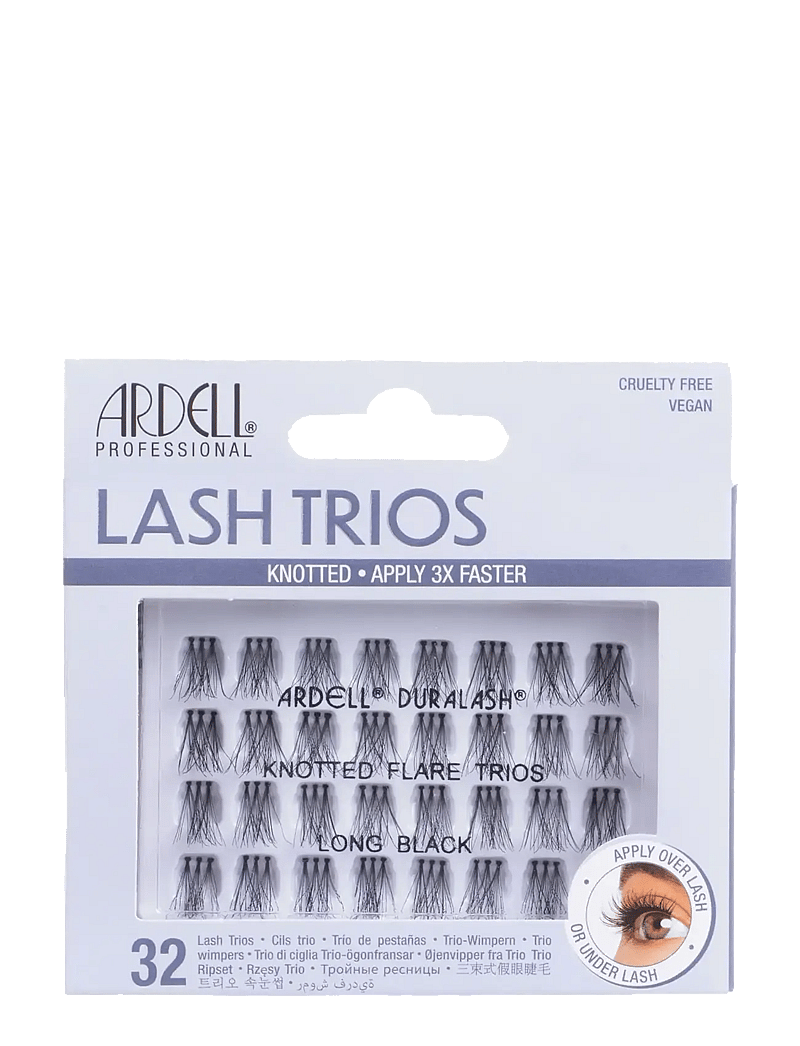 Ardell - Trio Individual Long - makeup - black - 0