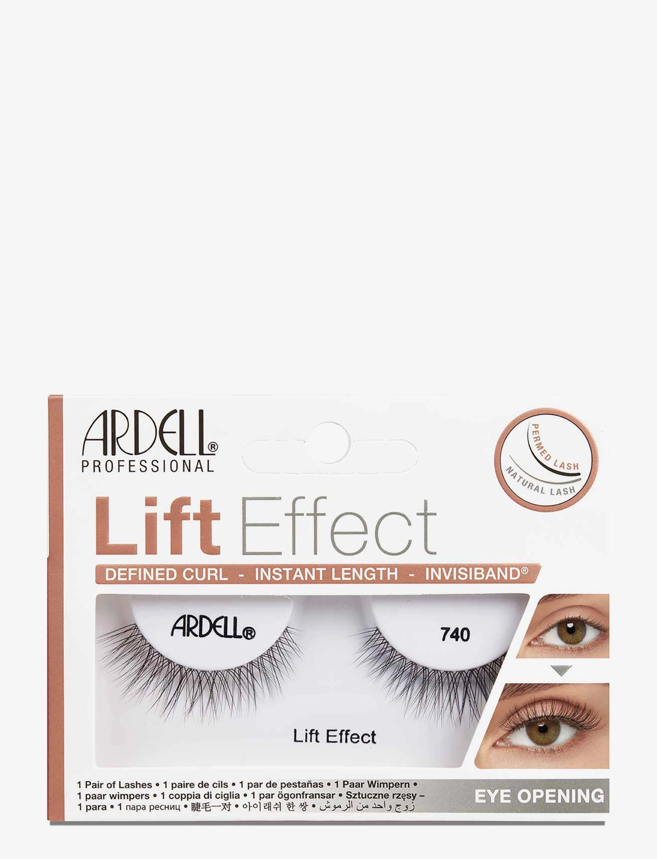 Ardell Lift Effect 740 - Erbjudanden - BLACK / black