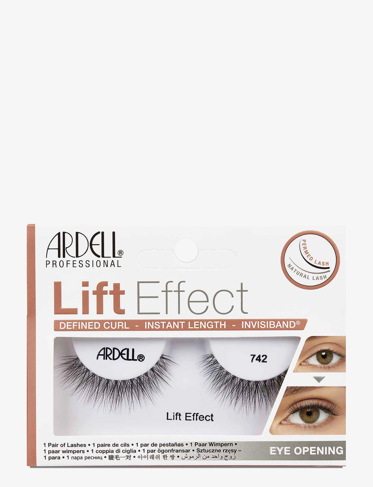 Ardell Lift Effect 742 - Vaata kõiki - BLACK / black