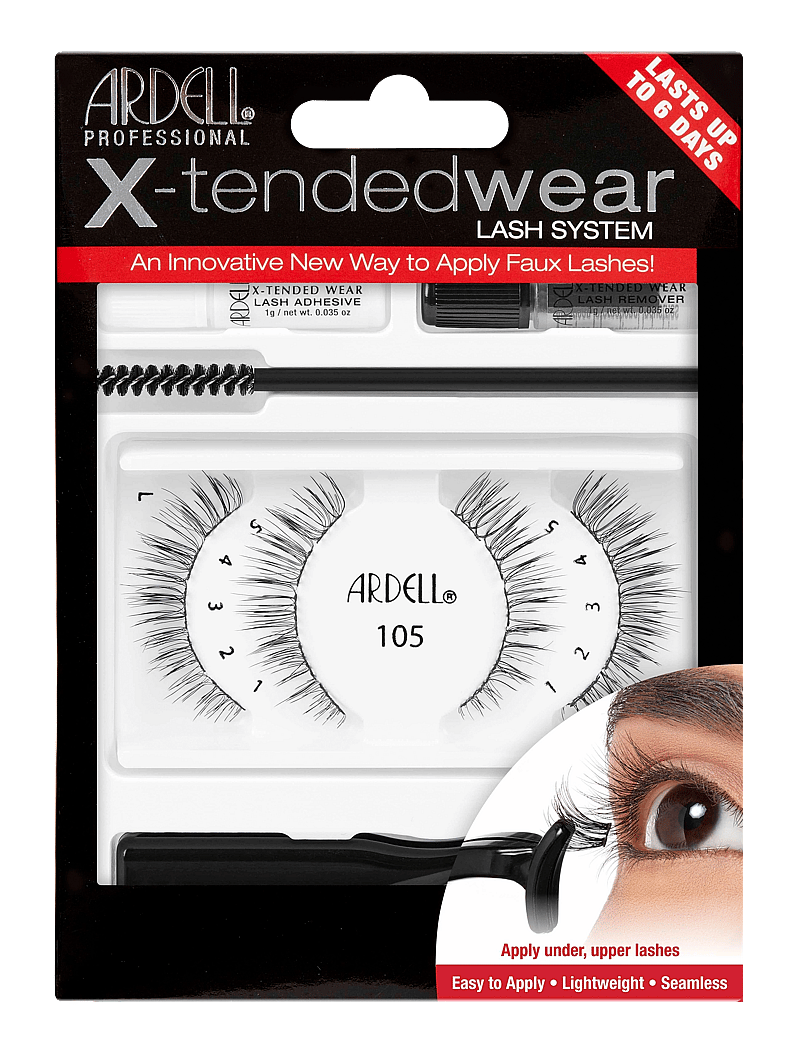 Ardell - X-tended Wear 105 - makeup - black - 0