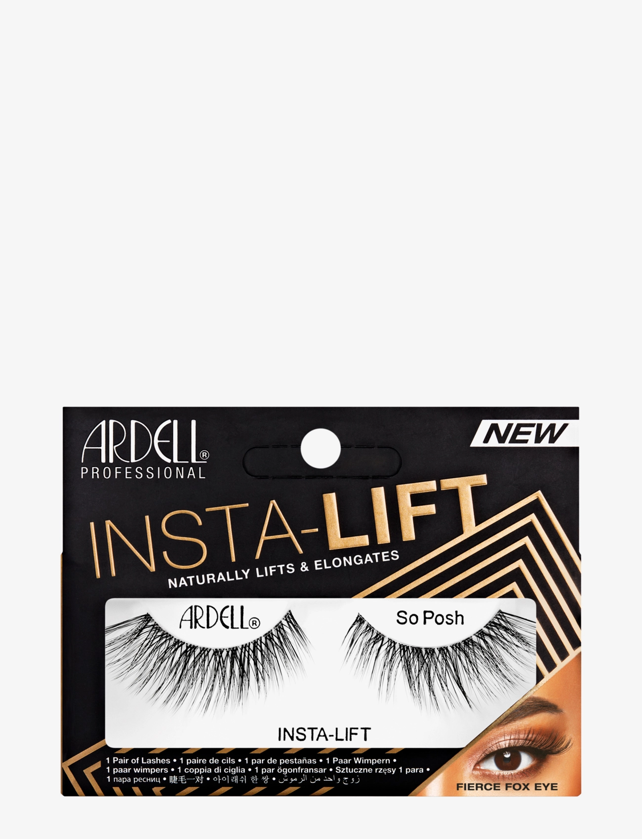 Ardell Insta-Lift So Posh, Vippe, Sort, Str: ONE SIZE