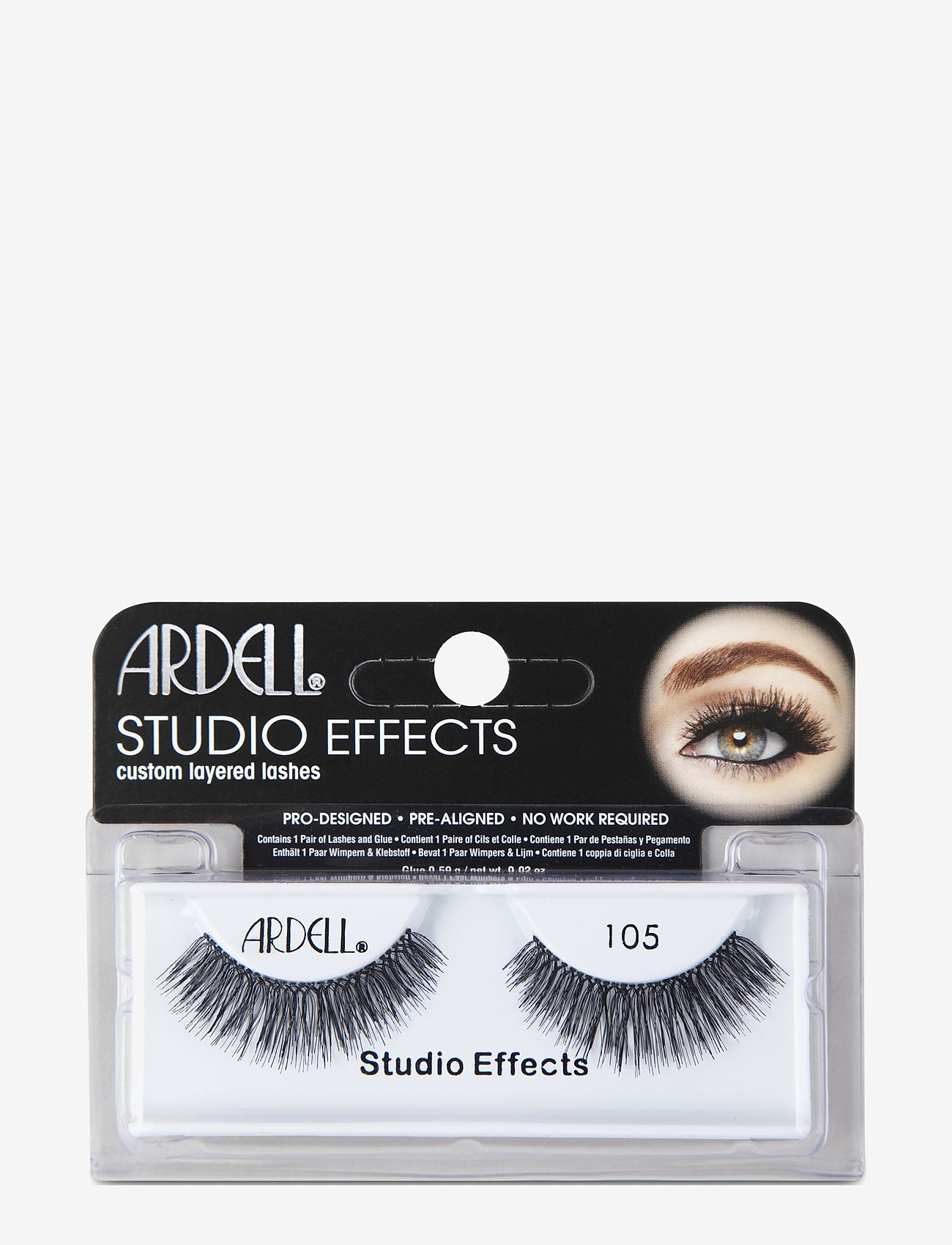 Ardell - Studio Effects 105 - makeup - black - 0