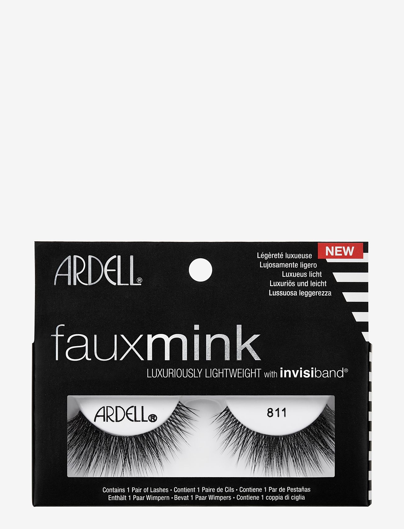 Ardell - Faux Mink 811 Strip Lash - smink - black - 0
