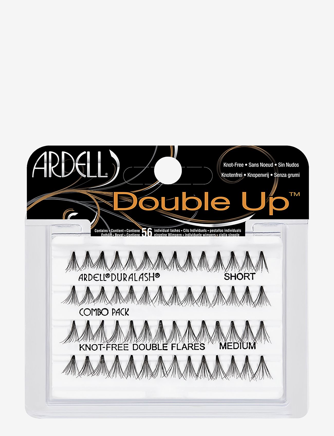 Ardell - Double Individual Knot-free Combo Pack - makeup - black - 1