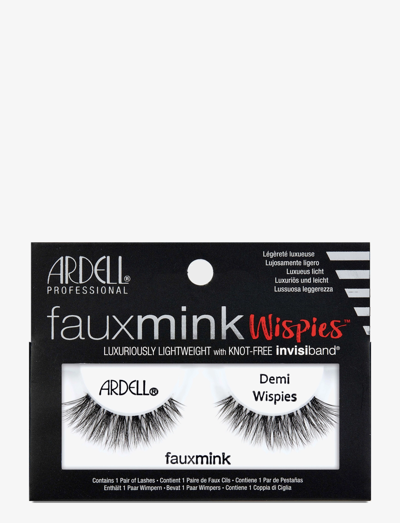 Ardell Faux Mink Demi Wispies, One Size, Black, Øjne > Vipper, Dame