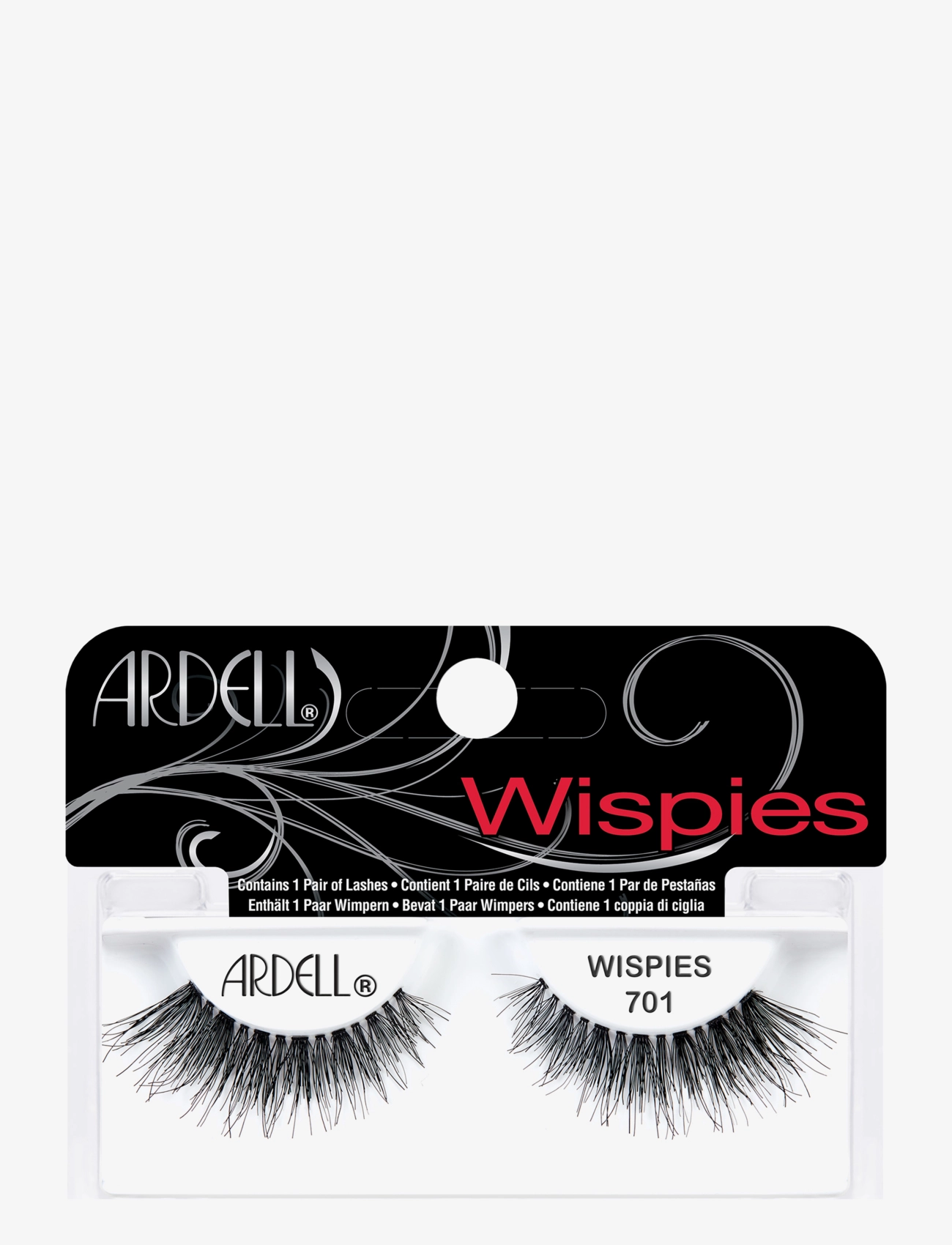 Ardell Wispies 701 - Lösögonfransar - BLACK / black