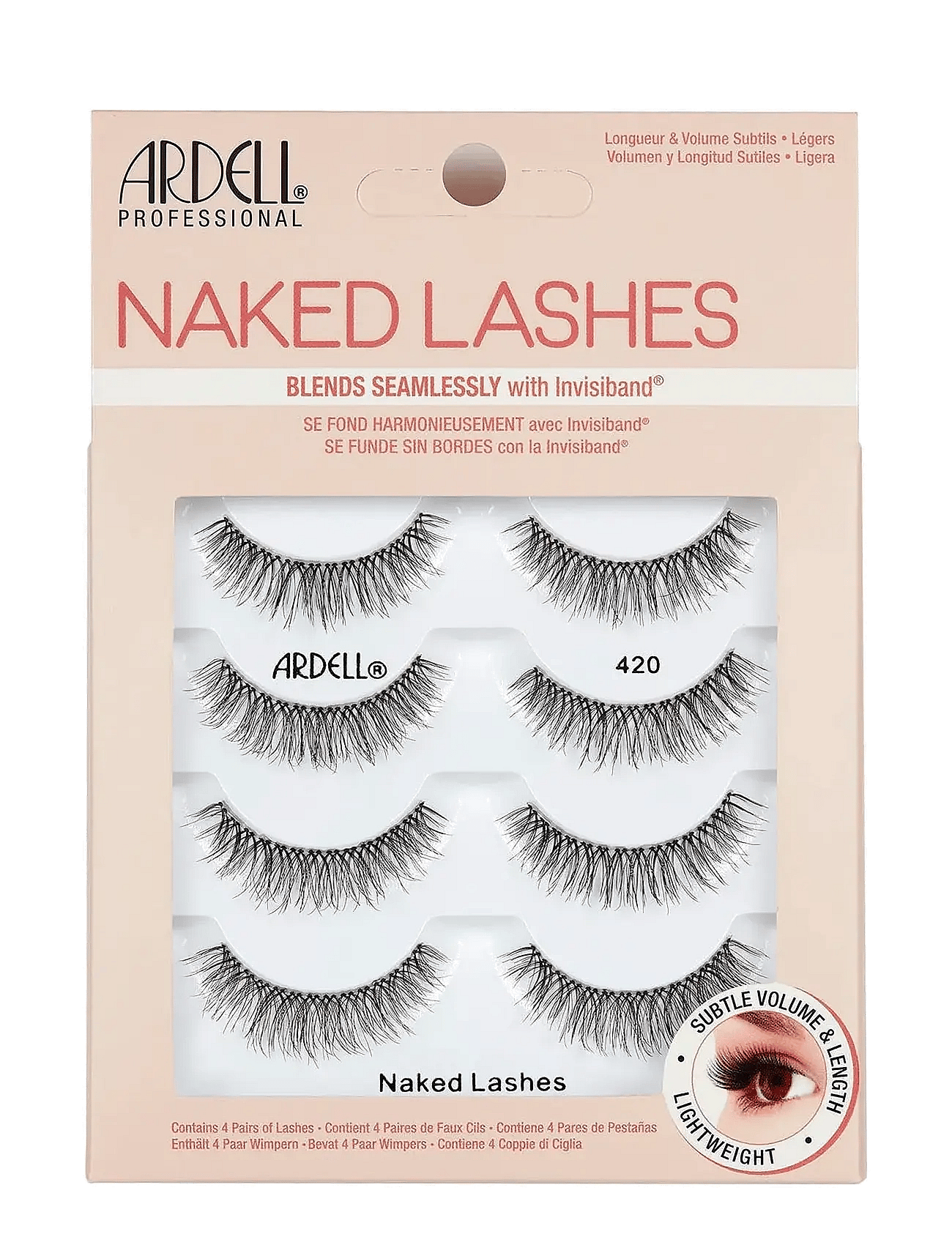 Ardell - Naked Lashes 420 Multipack