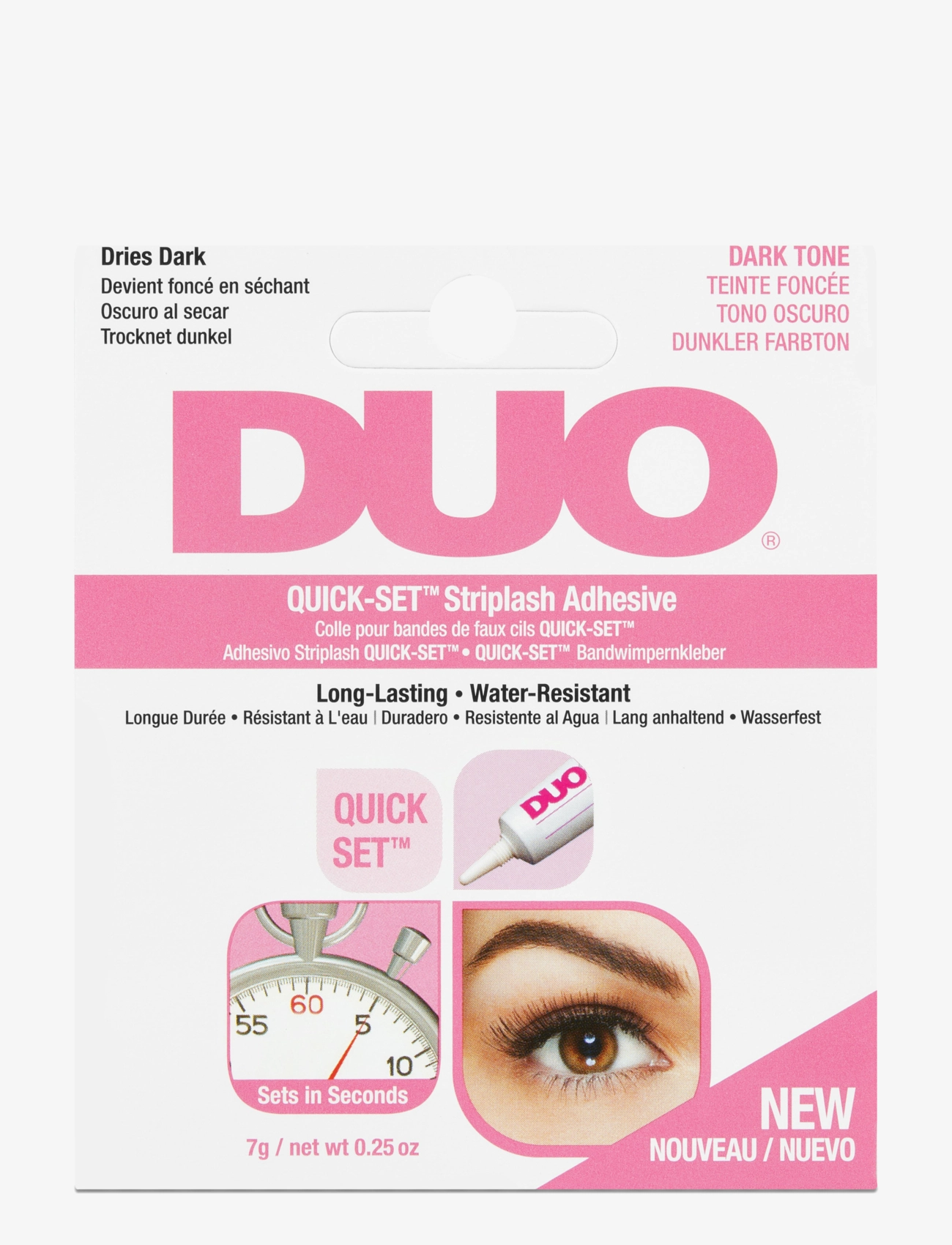 Ardell Duo Quick-Set Dark, Vippe, Nude, Str: 7 g