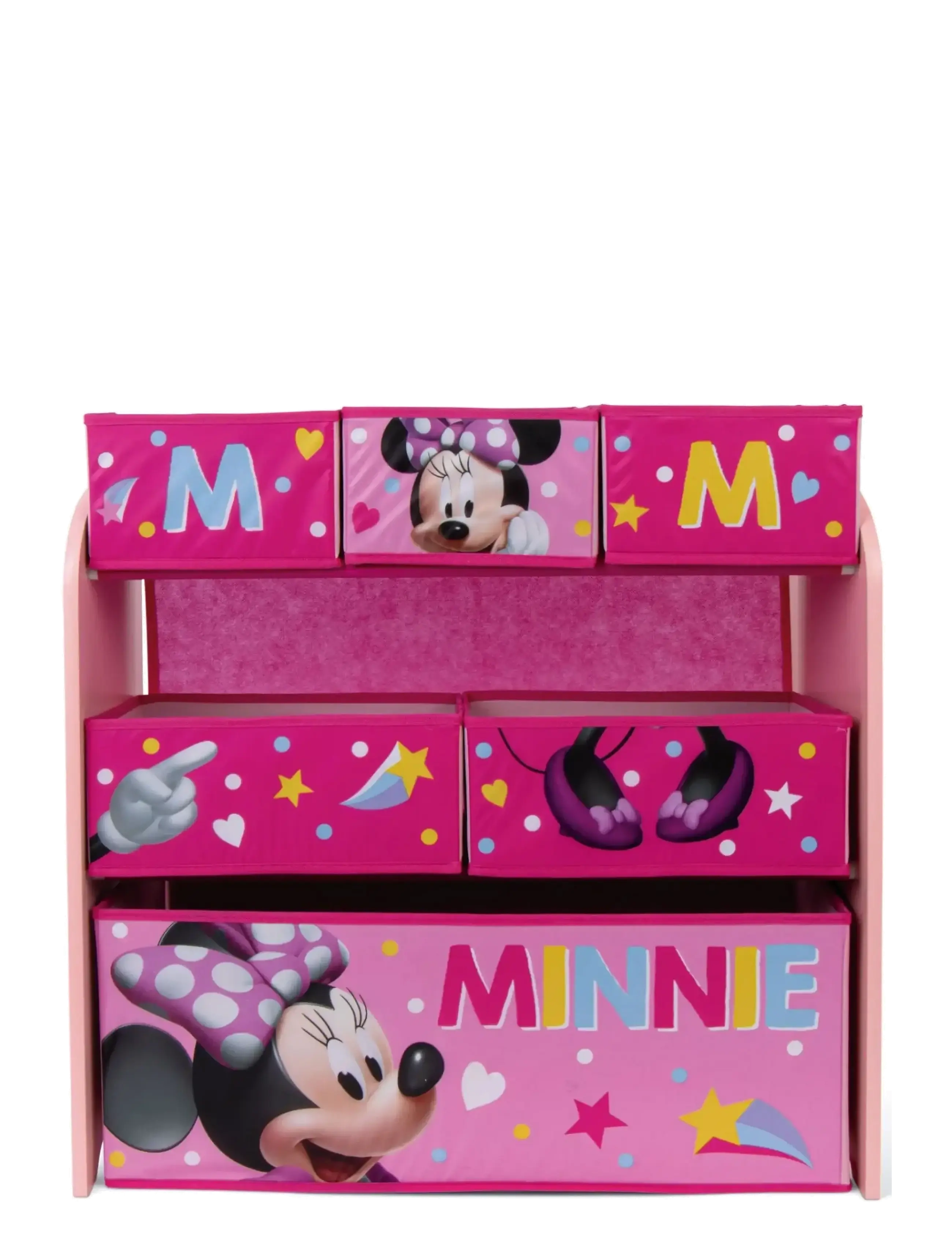 Minnie Mouse - Toy organizer with 1+2+3 bins - storage furniture - multi-color - 1