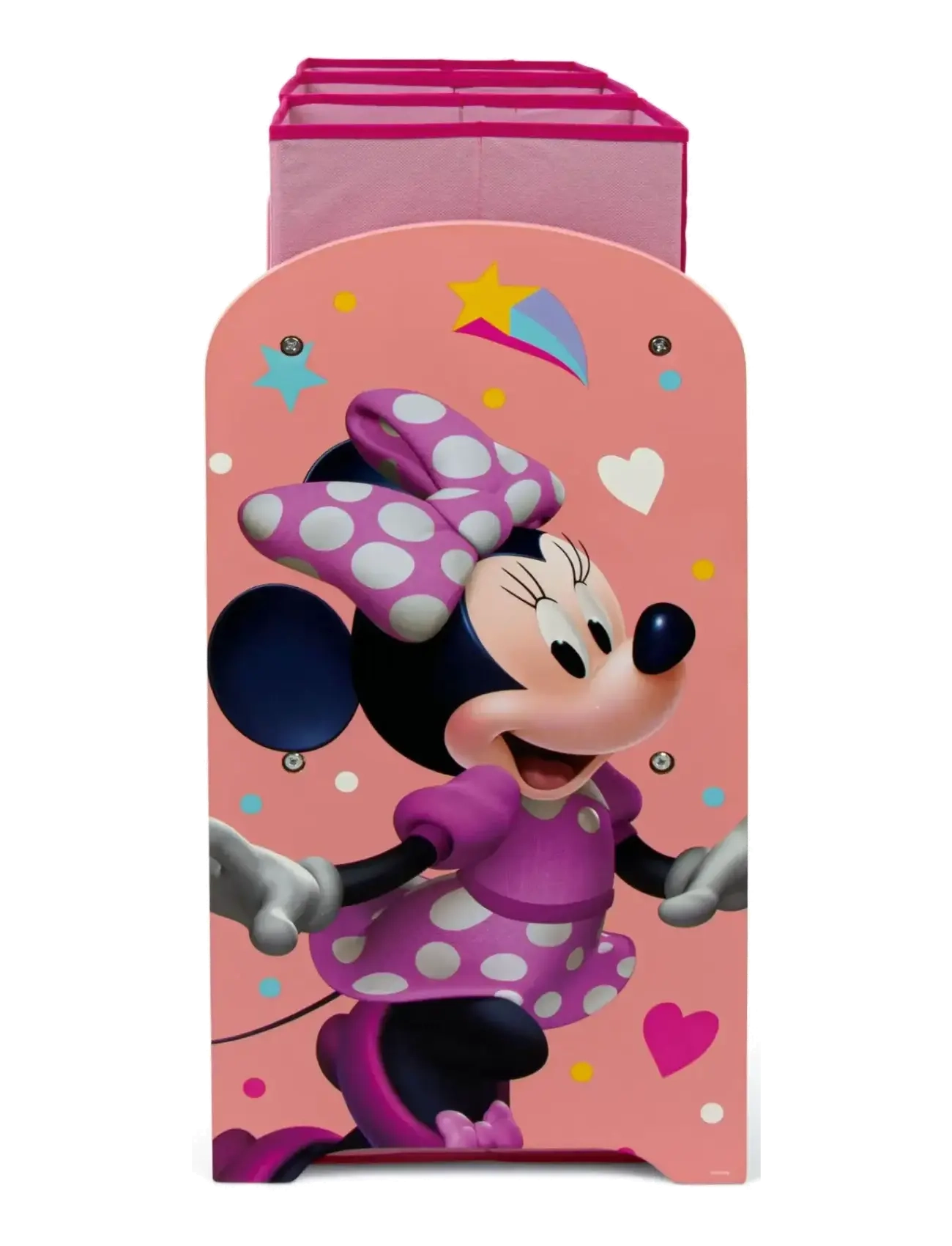 Minnie Mouse - Toy organizer with 1+2+3 bins - storage furniture - multi-color - 3
