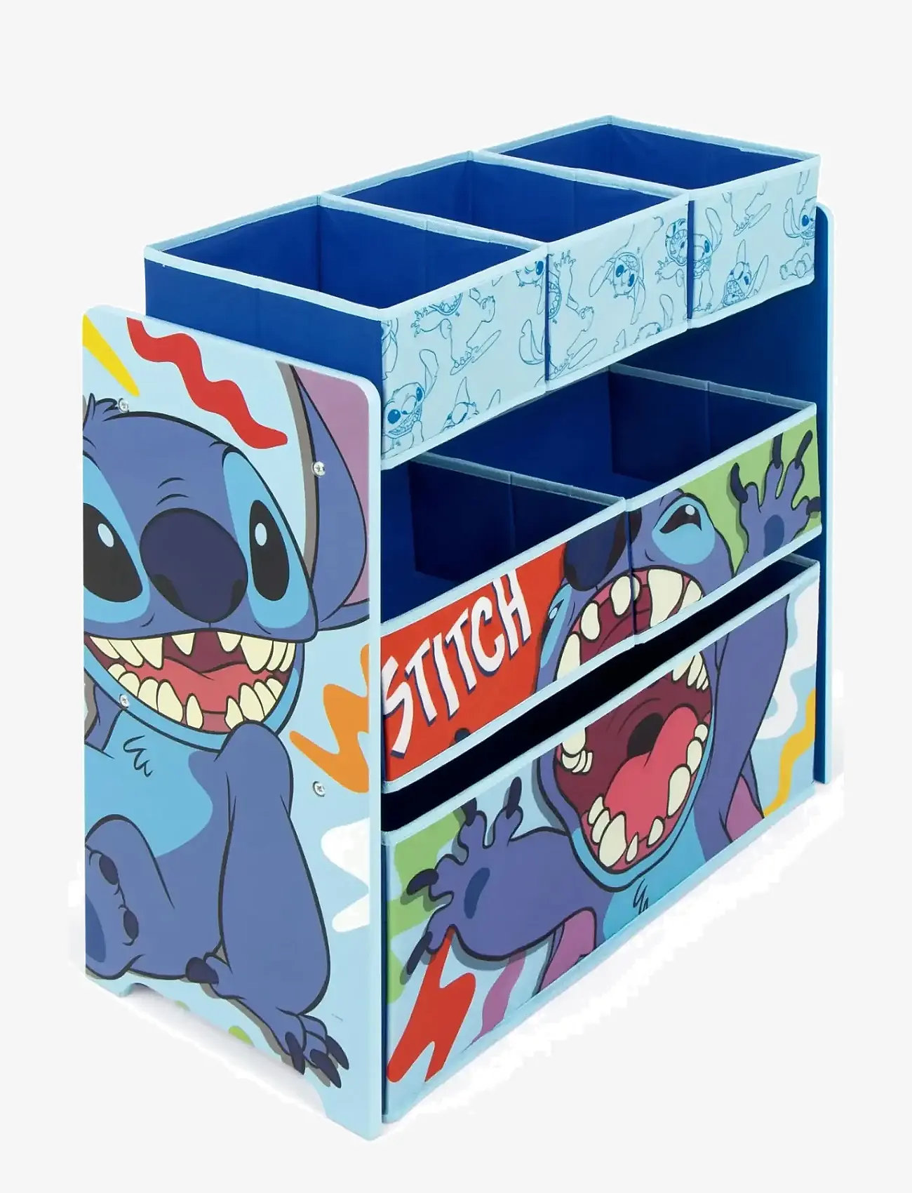 Lilo & Stitch - Toy organizer with 1+2+3 bins - aufbewahrungsboxen - multi-color - 0