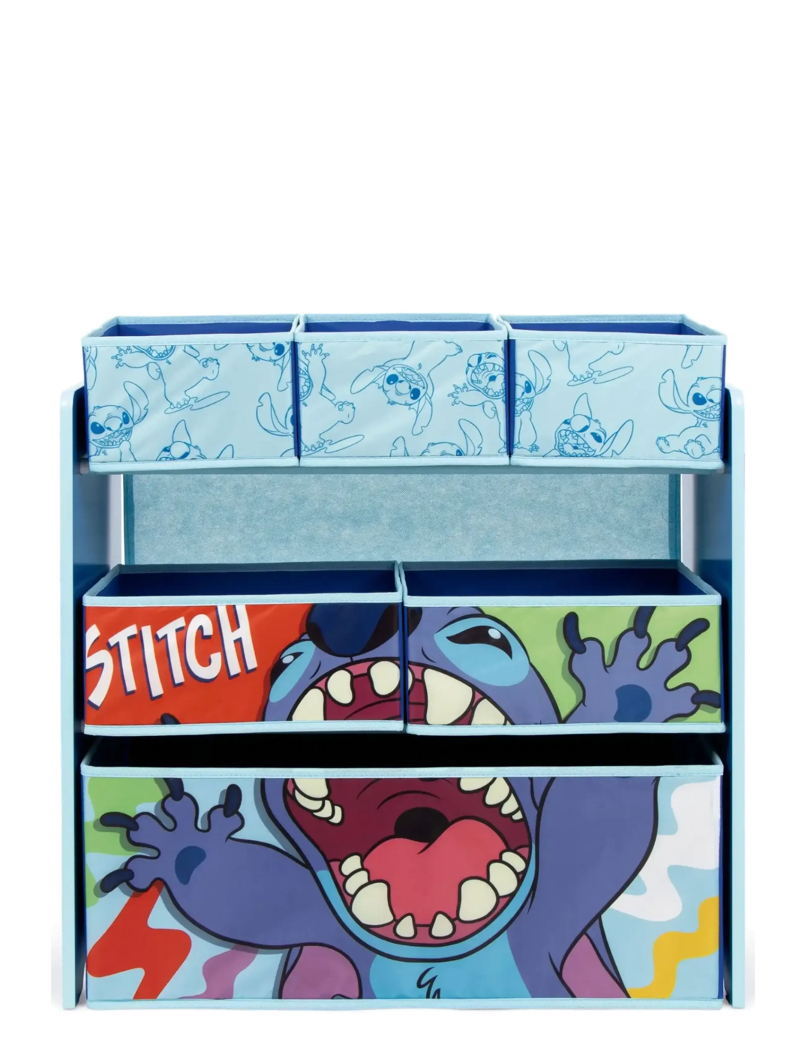 Lilo & Stitch - Toy organizer with 1+2+3 bins - multi-color - 1