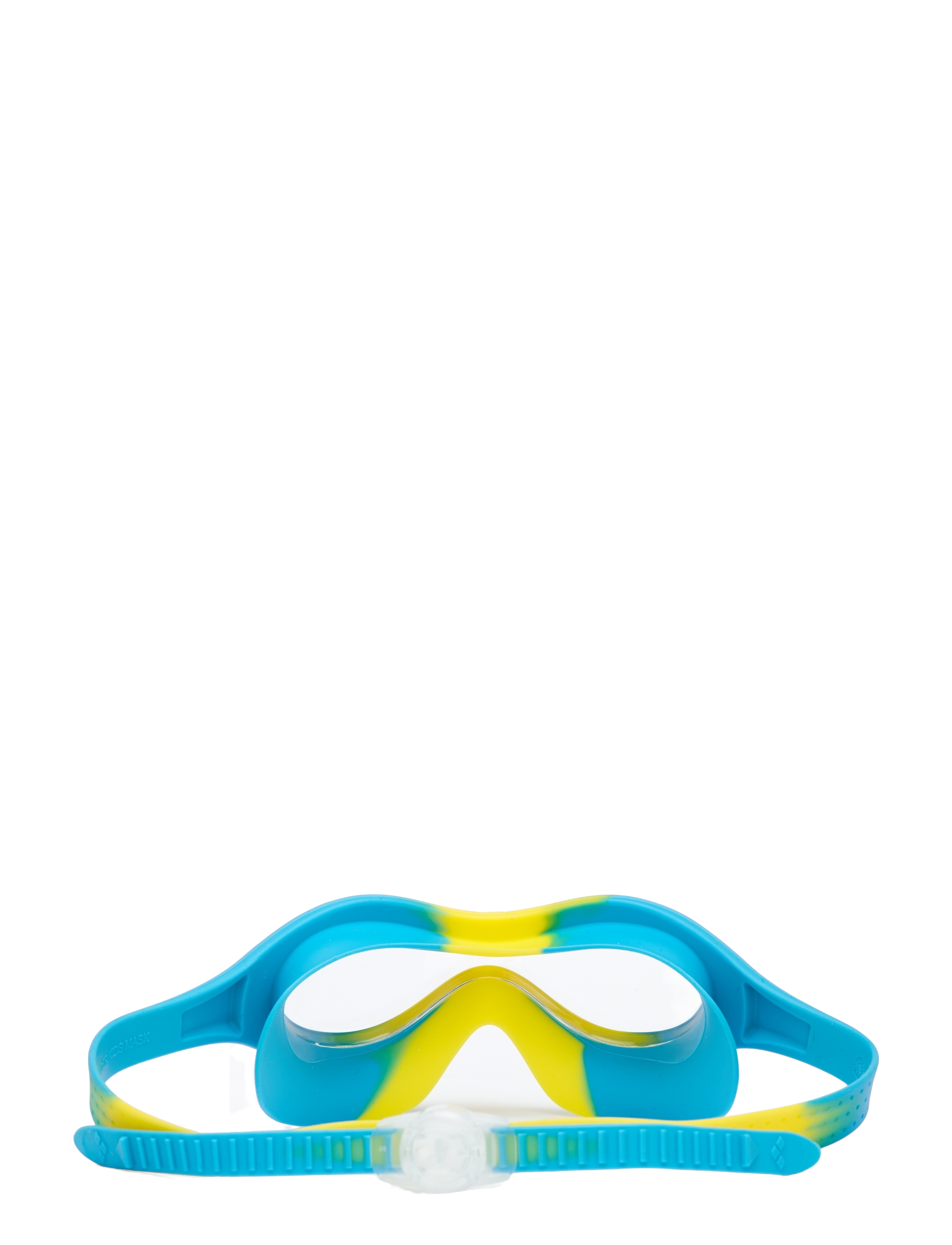 Arena - Spider KIDS MASK - ujumistarvikud - clear-yellow-lightblue - 2