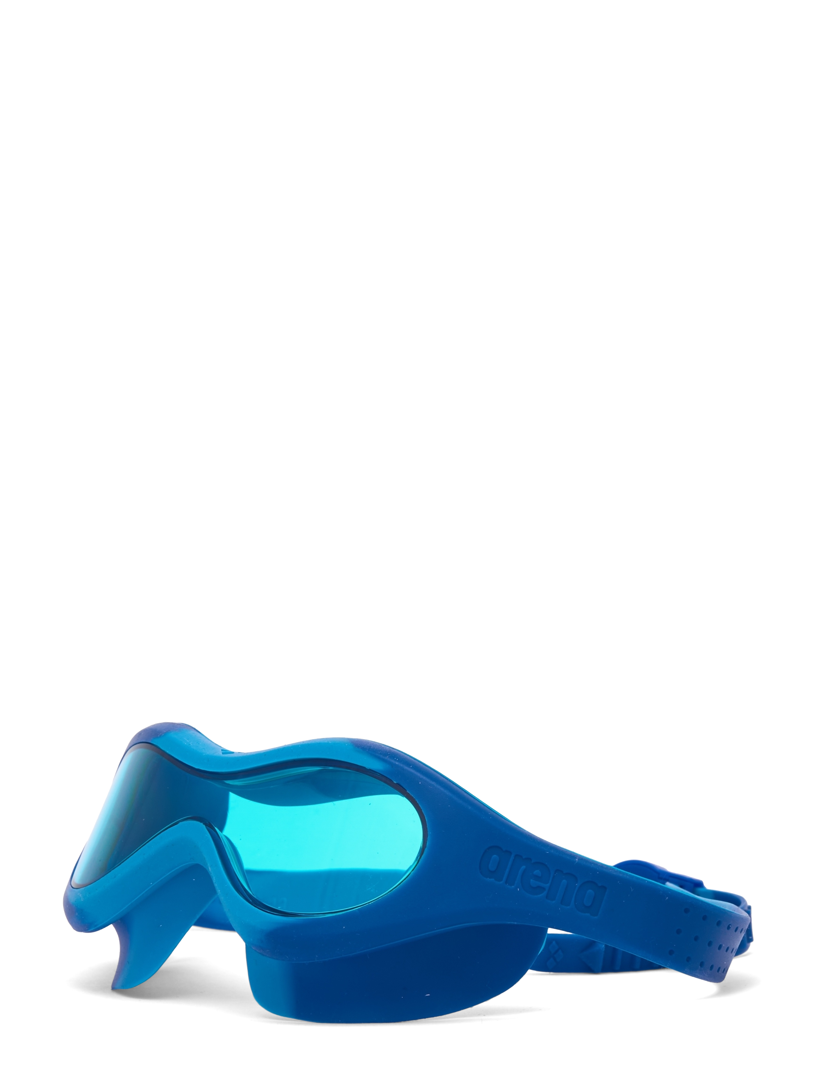 Arena - Spider KIDS MASK - svømmetilbehør - lightblue-blue-blue - 1