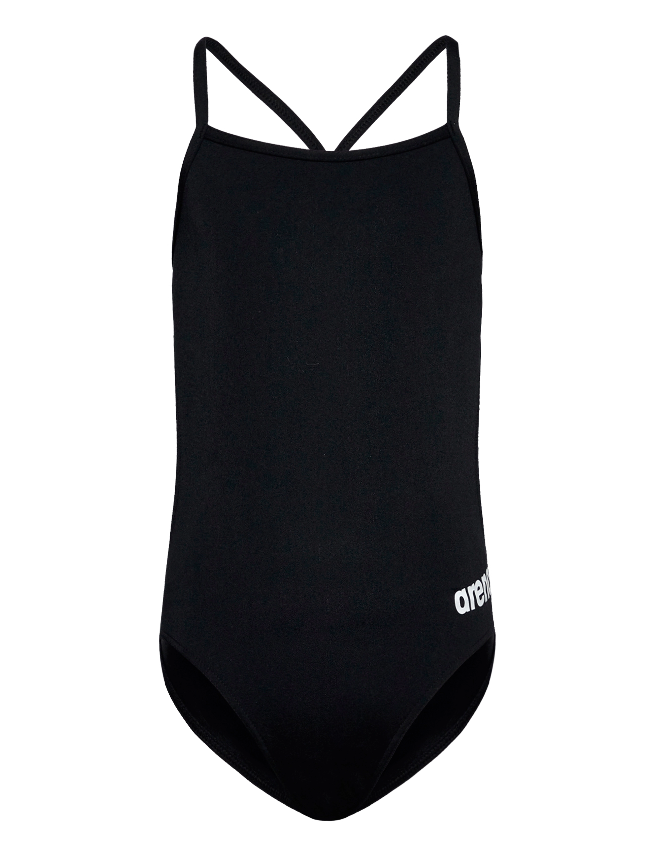 Arena GIRL'S TEAM SWIMSUIT CHALLENGE - Badkläder - BLACK-WHITE / black