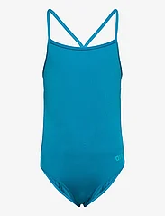 Arena - GIRL'S TEAM SWIMSUIT CHALLENGE SOLID RED FANDANGO- - gode sommertilbud - blue cosmo - 0