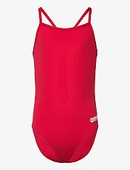 Arena - GIRL'S TEAM SWIMSUIT CHALLENGE SOLID RED FANDANGO- - summer savings - red-white - 0
