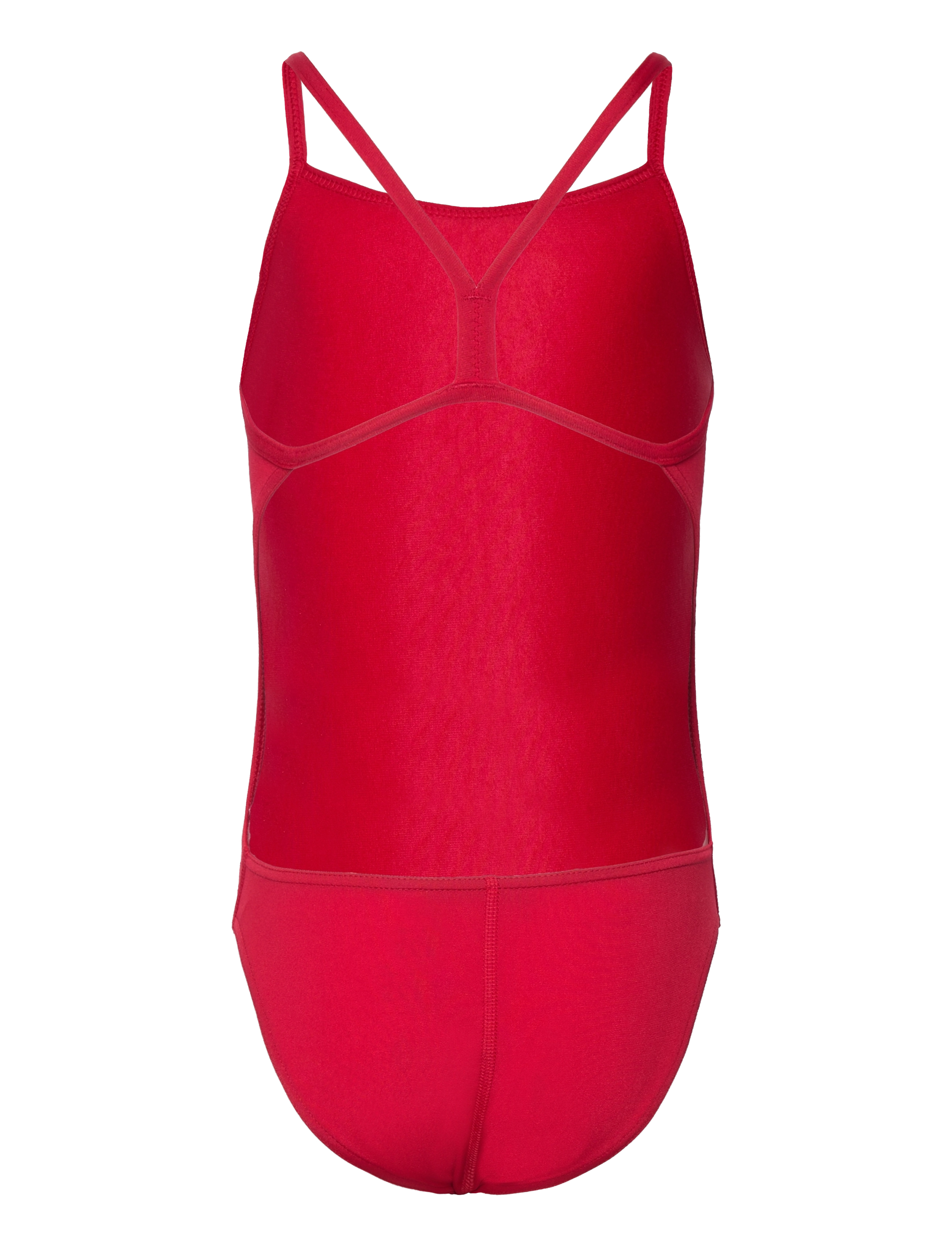 Arena - GIRL'S TEAM SWIMSUIT CHALLENGE SOLID - badedragter - red-white - 1
