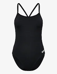 Arena - WOMEN'S TEAM SWIMSUIT CHALLENGE - swimsuits - black-white - 0
