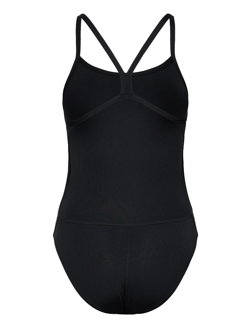 Arena - WOMEN'S TEAM SWIMSUIT CHALLENGE SOLID - sport-bademode - black-white - 2