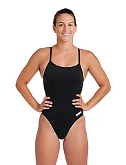 Arena - WOMEN'S TEAM SWIMSUIT CHALLENGE - swimsuits - black-white - 2