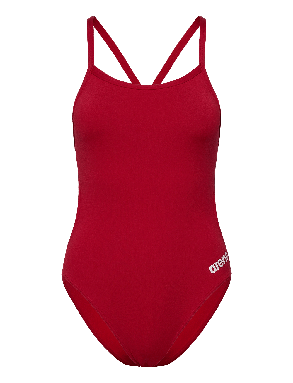 Arena - WOMEN'S TEAM SWIMSUIT CHALLENGE SOLID - sport zwemkleding - red-white - 0