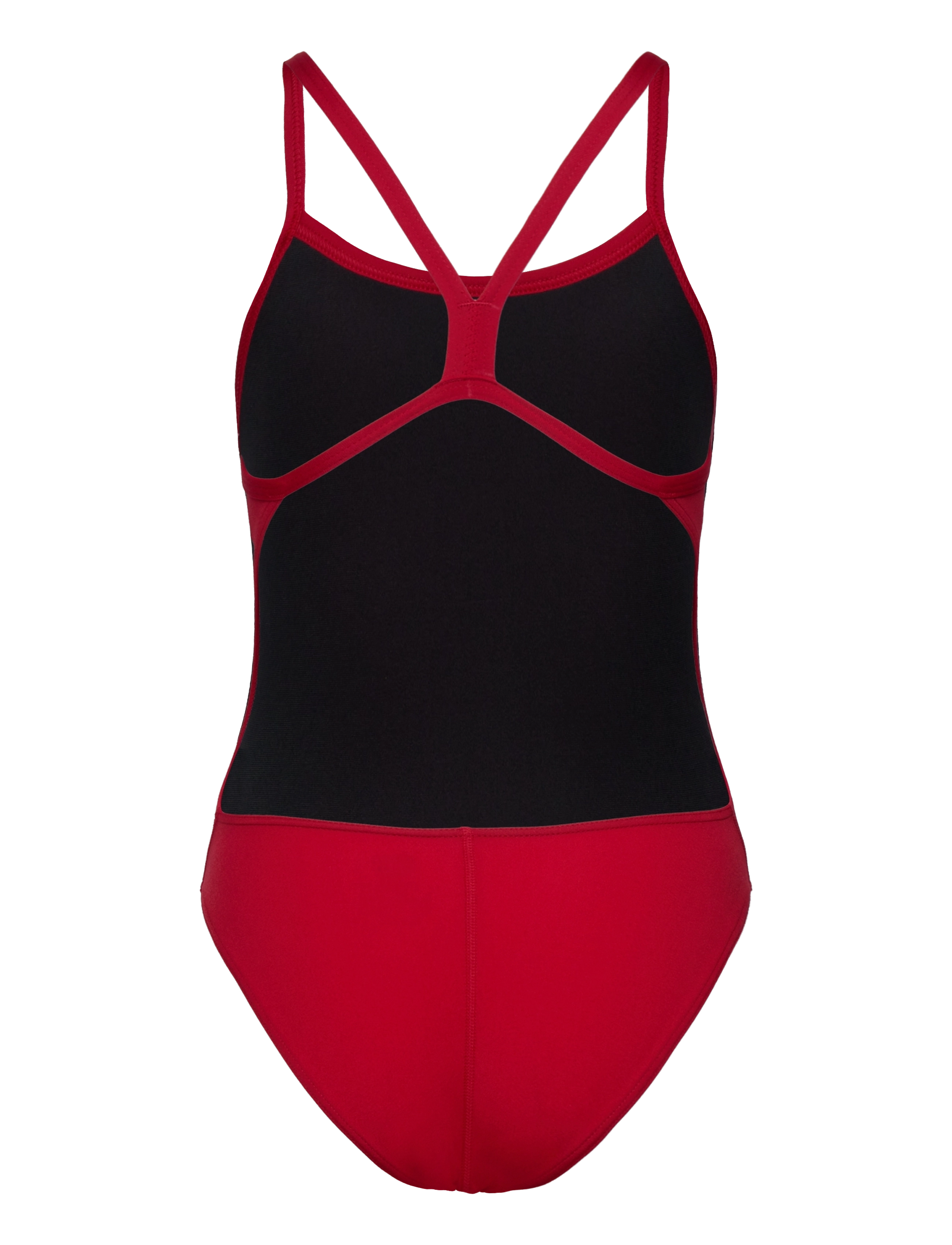 Arena - WOMEN'S TEAM SWIMSUIT CHALLENGE SOLID - sport-bademode - red-white - 1