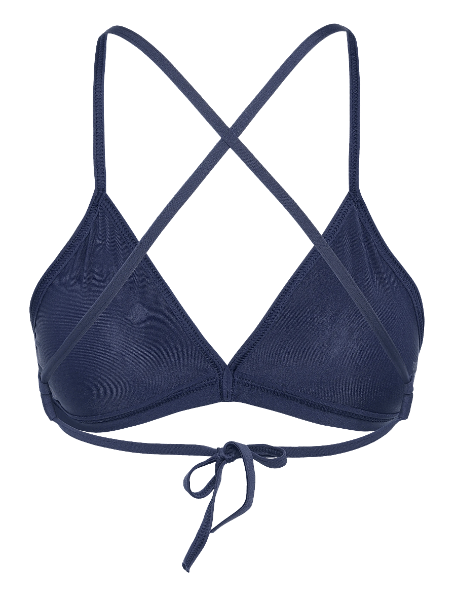 Arena - WOMEN'S TEAM SWIM TOP TIE BACK SOLID - sport-bademode - navy-white - 1