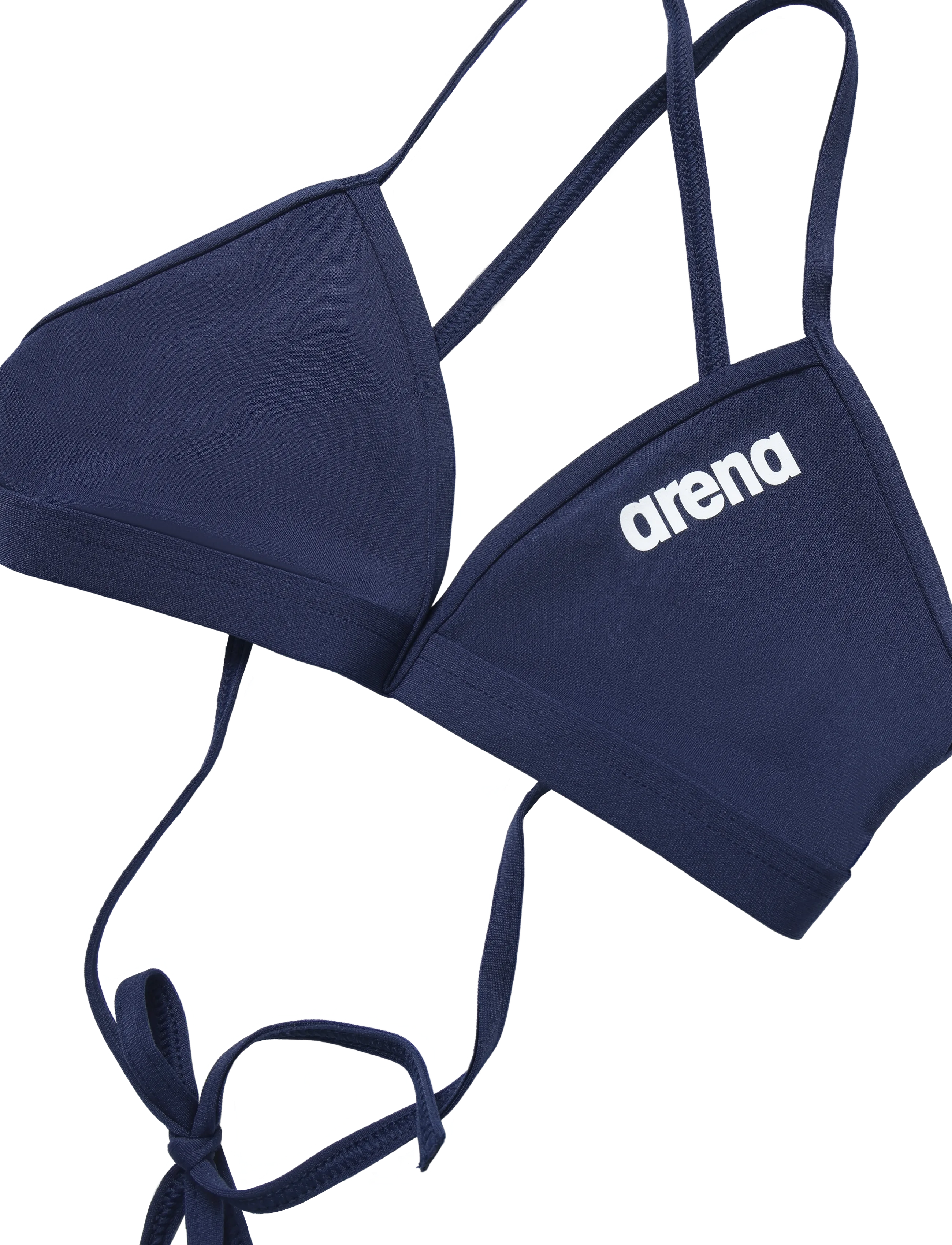 Arena - WOMEN'S TEAM SWIM TOP TIE BACK SOLID - sport-bademode - navy-white - 2