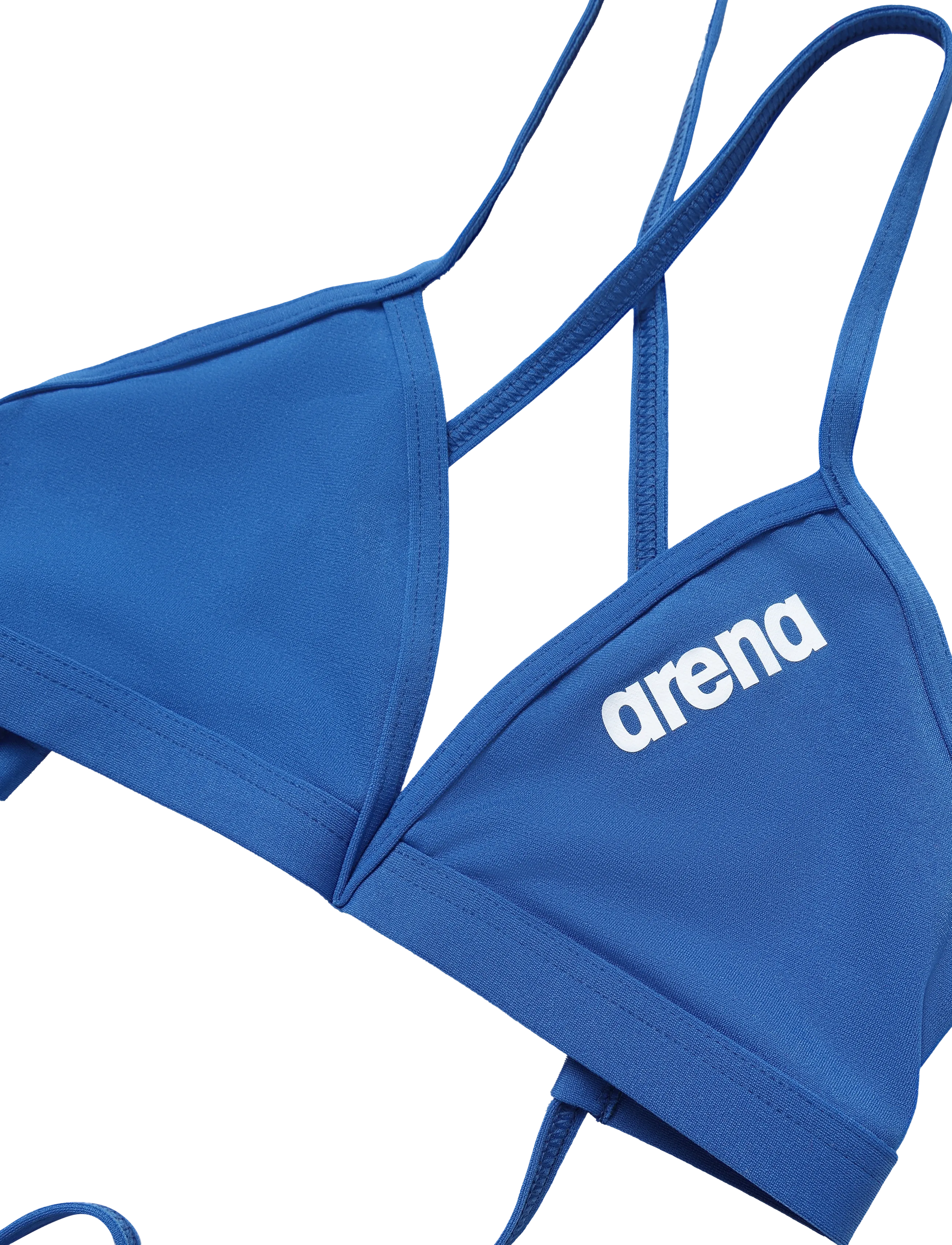 Arena - WOMEN'S TEAM SWIM TOP TIE BACK SOLID - sport-bademode - royal-white - 2