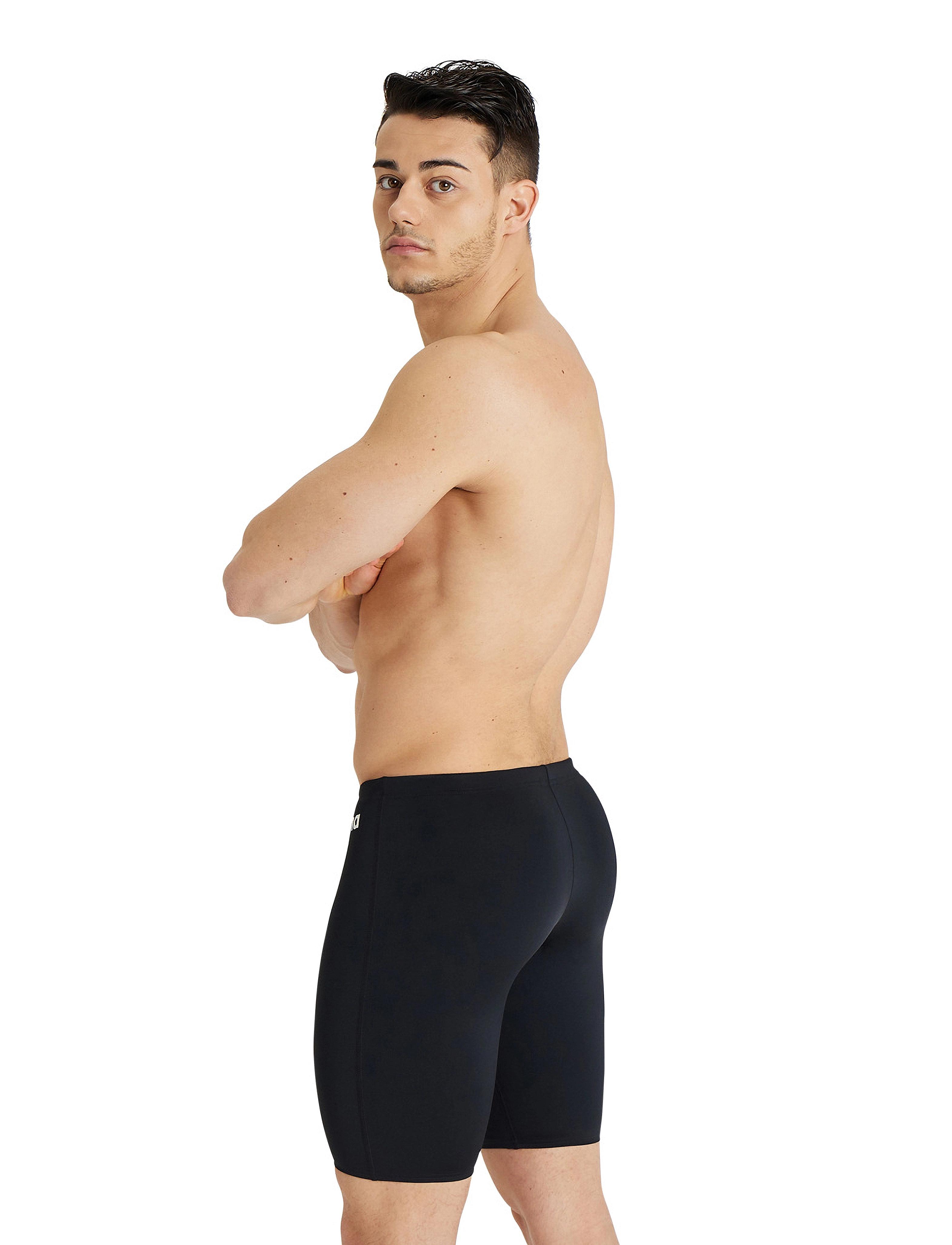 Arena - MEN'S TEAM SWIM JAMMER - badshorts - black-white - 3