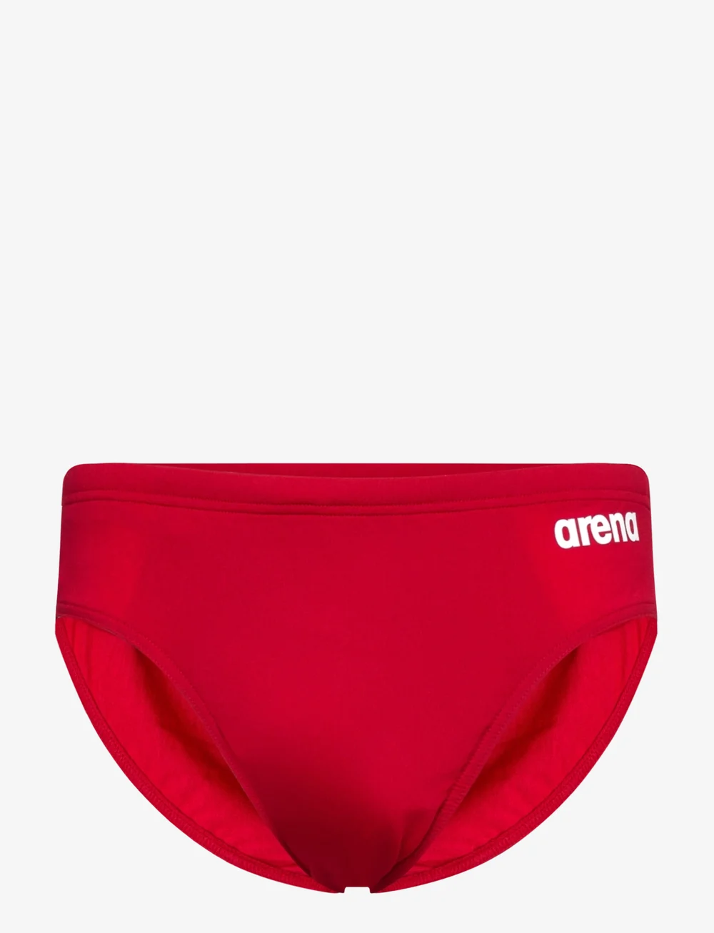 Arena - MEN'S TEAM SWIM BRIEFS SOLID BLACK-WHITE - briefs - red-white - 0