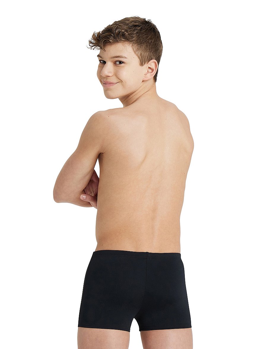 Arena - BOY'S TEAM SWIM SHORT SOLID - badbyxor - black-white - 3