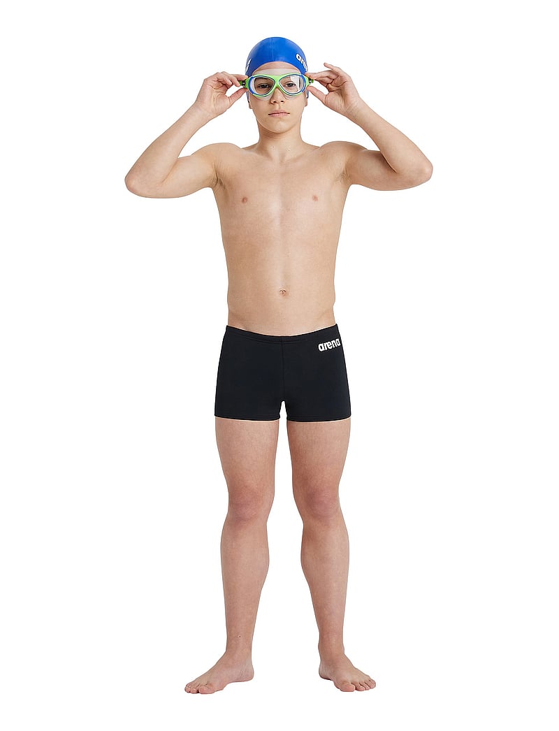 Arena - BOY'S TEAM SWIM SHORT SOLID - badebukser - black-white - 4