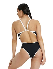 Arena - WOMEN'S ARENA ICONS SUPER FLY BACK SOLID - sports swimwear - black/white - 3