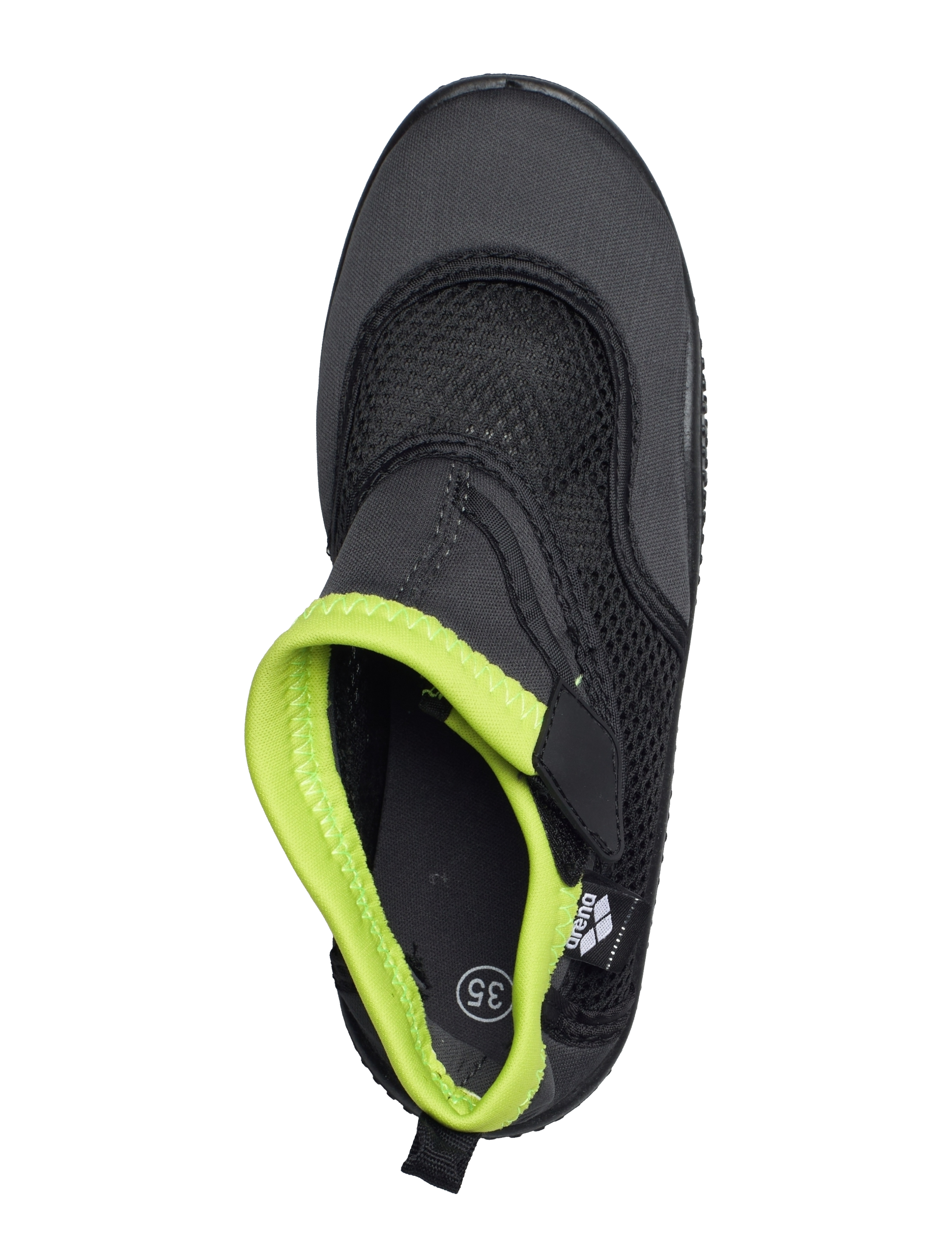 Arena - ARENA WATERSHOES JR - chaussures d'eau - dark_grey-lime - 3