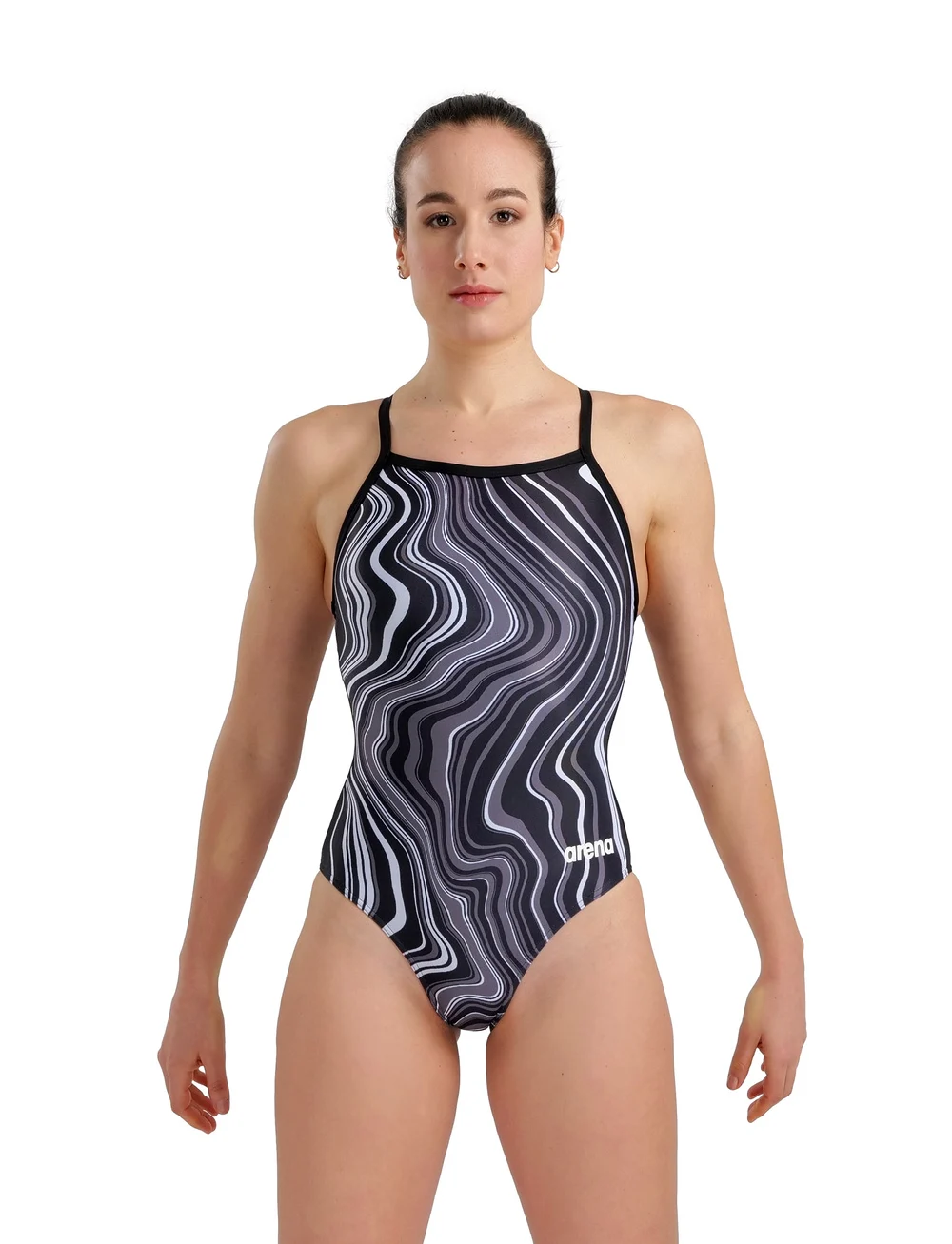 Black white swimwear sales