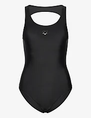 Arena - WOMEN'S ARENA SOLID  SWIMSUIT O BACK BLACK - swimsuits - black - 0